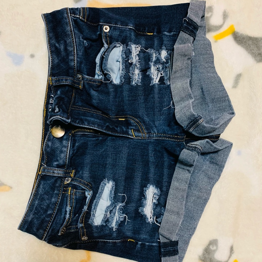 American Eagle Hi-Rise Shortie Shorts Size 4